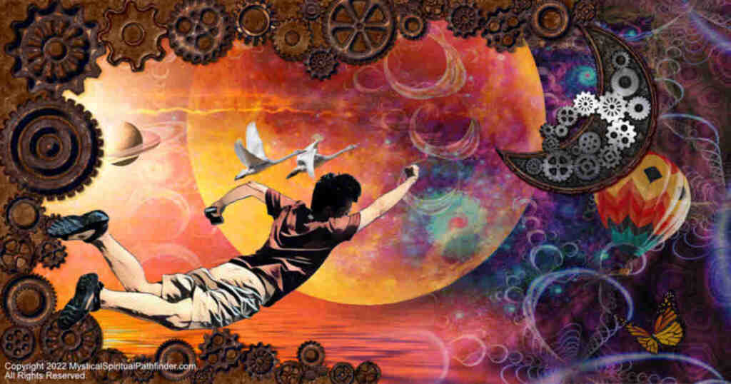 spiritual meaning of flying in a dream featured image