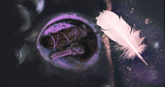 how to burn sage