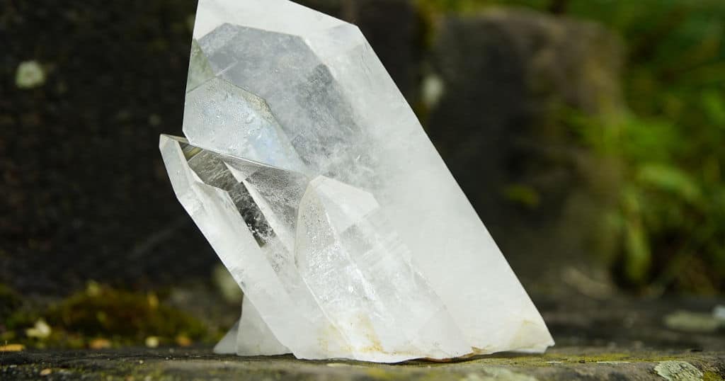 Cleansing and recharging crystals with sunlight