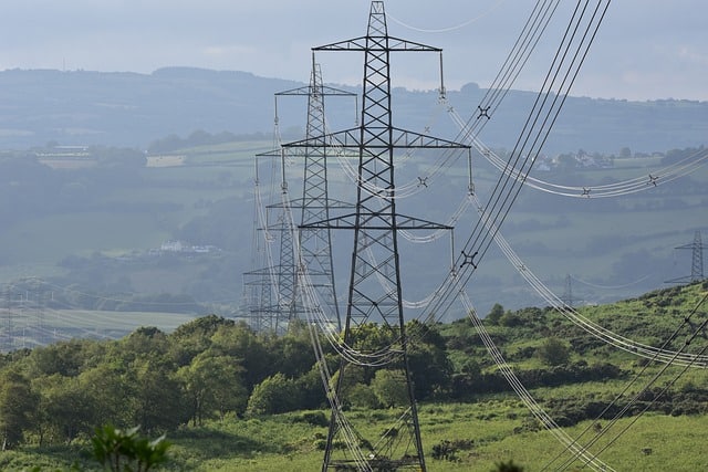 Electricity wires to illustrate becoming entangled in wires while flying in a dream