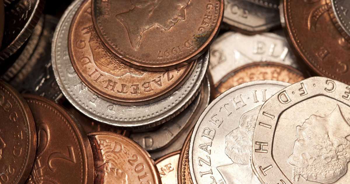 old british coins to highlight how connected to each other we all are